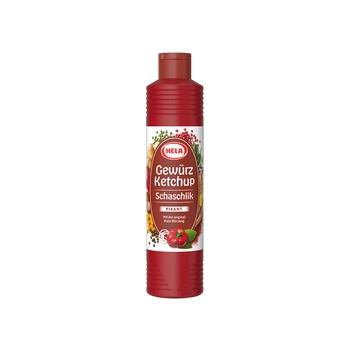 Hela Gewürz Ketchup Schaschlik Pikant 800 ml
