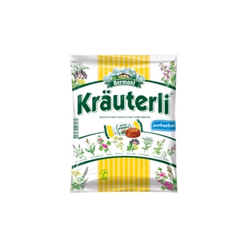 Bermont Kräuterli Original Cukierki bez Cukru 125 g