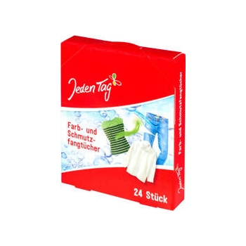 Jeden Tag Chusteczki Wyłapujące Kolor i Brud 24 szt.