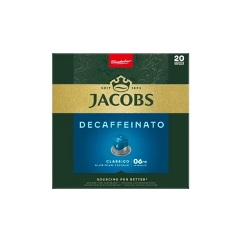 Jacobs Decaffeinato Lungo 6 Kapsułki Kawy Bezkofeinowej 20 szt.
