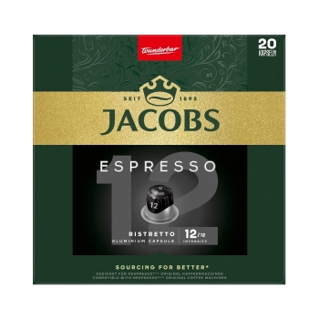Jacobs Ristretto Espresso 12 Kapsułki 20 szt.