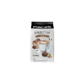 Piacelli Amarettini Cocoa Ciastka 200 g