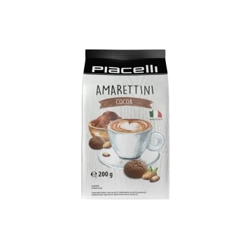 Piacelli Amarettini Cocoa Ciastka 200 g
