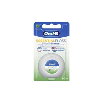 Oral-B Essential Floss Nić Dentystyczna Miętowa Woskowana 50 m