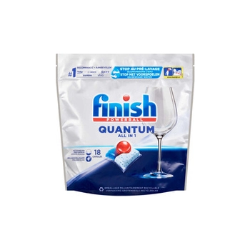 Finish Quantum All in 1 Tabletki do Zmywarki 18 szt.