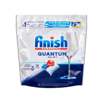 Finish Quantum All in 1 Tabletki do Zmywarki 18 szt.