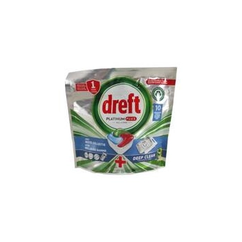 Dreft Platinum Plus All in One Kapsułki do Zmywarki 10 szt.