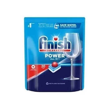 Finish Powerball All in 1 Kapsułki do Zmywarki 20 szt.