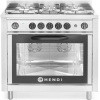  Kuchnia gazowa 5 palników z piekarnikiem konwekcyjnym - Hendi 225707 - zdj. dodatkowe 1