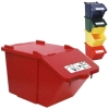 Pojemnik do sortowania odpadów piętrowy - czerwony 45L