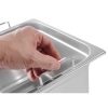  Pojemnik GN z chowanymi uchwytami stal nierdzewna GN1/1 530x325mm wys. 200mm - Hendi 803202 - zdj. dodatkowe 2