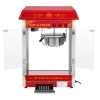  Profesjonalna wydajna maszyna do popcornu mobilna na wózku 230V 1.5kW czerwona - zdj. dodatkowe 3