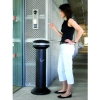  Popielniczka wolnostojąca zewnętrzna czarna z pojemnikiem 15L - zdj. dodatkowe 1