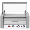  Roller grill rolkowy z osłoną i szufladą grzewczą do bułek 20 parówek HotDog 2600W 230V Royal Catering - zdj. dodatkowe 1