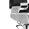  Profesjonalny fotel fryzjerski barberski z podnóżkiem obrotowy LUXURIA Physa czarny - zdj. dodatkowe 7