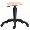  Stołek taboret obrotowy warsztatowy na stabilnej podstawie bez kółek - zdj. dodatkowe 1