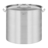  Garnek gastronomiczny z pokrywką stalowy nierdzewny do kuchenki indukcyjnej 50 L - zdj. dodatkowe 1