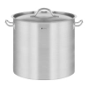  Garnek gastronomiczny z pokrywką stalowy nierdzewny do kuchenki indukcyjnej 25 L - zdj. dodatkowe 1