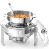 Podgrzewacz na pastę świeczki do zupy stal polerowana 10L - zdj. dodatkowe 9
