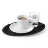  Taca kelnerska antypoślizgowa owalna 21x29cm - czarna - zdj. dodatkowe 3