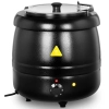  Elektryczny kociołek garnek do zupy 10 l czarny - zdj. dodatkowe 1
