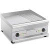  Grill płyta grillowa podwójna gładka ryflowana z szufladą na tłuszcz 230 V 2x 3200 W - zdj. dodatkowe 2