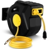  Wąż przewód pneumatyczny ciśnieniowy na zwijaku bębnie automatycznym 18 bar 15 m + 1.5 m - zdj. dodatkowe 1