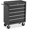  Wózek szafka warsztatowa narzędziowa mobilna z uchwytem 5 szuflad - zdj. dodatkowe 1
