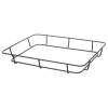  Kosz tacka na pieczywo z ramą ze stali nierdzewnej czarny 400x300x50 mm - Hendi 426555 - zdj. dodatkowe 3