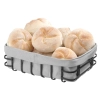  Koszyk pojemnik na pieczywo z szarym workiem prostokątny - Hendi 427132 - zdj. dodatkowe 2