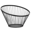  Koszyk miska druciana na owoce czarna z matową powłoką śr. 300 mm - Hendi 427071 - zdj. dodatkowe 1