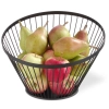  Koszyk miska druciana na owoce czarna z matową powłoką śr. 300 mm - Hendi 427071 - zdj. dodatkowe 2