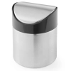  Kosz śmietniczka stołowa z uchylną pokrywką ze stali nierdzewnej śr. 95 mm - Hendi 440711 - zdj. dodatkowe 1