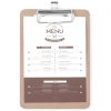  Podkładka deska pod kartę menu z klipsem Clipboard 125x180 mm - Hendi 664179 - zdj. dodatkowe 1