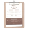  Podkładka deska pod kartę menu z klipsem Clipboard 185x245 mm - Hendi 664162 - zdj. dodatkowe 1