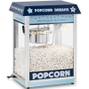  Maszyna automat urządzenie do prażenia popcornu retro TEFLON 1600 W 5-6 kg/h - niebieska - zdj. dodatkowe 1
