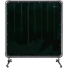  Ekran kurtyna spawalnicza ochronna z ramą na kółkach 174 x 174 cm - czarna - zdj. dodatkowe 3
