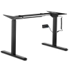  Stelaż rama biurka z elektryczną regulacją wysokości 73-123 cm do 80 kg CZARNY - zdj. dodatkowe 1