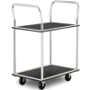  Wózek półkowy transportowy z uchwytami 2 półki do 120 kg 72 x 43 cm - zdj. dodatkowe 1