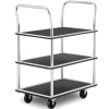  Wózek półkowy transportowy z uchwytami 3 półki do 150 kg 72 x 43 cm - zdj. dodatkowe 1