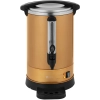  Zaparzacz do kawy herbaty z kranem i tacką ociekową 14 l 1500 W złoty - zdj. dodatkowe 4