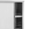  Szafa gastronomiczna magazynowa ze stali nierdzewnej drzwi suwane 200 kg 120 x 50 x 180 cm - zdj. dodatkowe 2