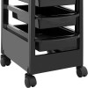  Wózek pomocnik fryzjerski do strzyżenia koloryzacji 5 szuflad półka 495 x 315 mm - zdj. dodatkowe 3
