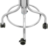  Taboret stołek laboratoryjny warsztatowy ze stali nierdzewnej 45-60 cm do 100 kg - zdj. dodatkowe 2