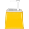  Dyspenser dozownik do sosów musztardy z pompką 2.5 l żółty - Hendi 203538 - zdj. dodatkowe 1
