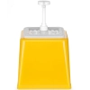  Dyspenser dozownik do sosów musztardy z pompką 2.5 l żółty - Hendi 203538 - zdj. dodatkowe 2