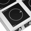  Kuchnia indukcyjna 4 palnikowa nablatowa timer 400 V 4 x 3500 W - zdj. dodatkowe 3