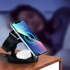  Indukcyjna stacja ładująca do iPhone AirPods Pro Apple Watch 3w1 czarny - zdj. dodatkowe 9