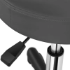  Taboret stołek kosmetyczny obrotowy na kółkach Physa AVERSA - szary - zdj. dodatkowe 3