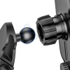 Automatyczny elektryczny uchwyt samochodowy bezprzewodowa ładowarka Qi 15W czarny - zdj. dodatkowe 4